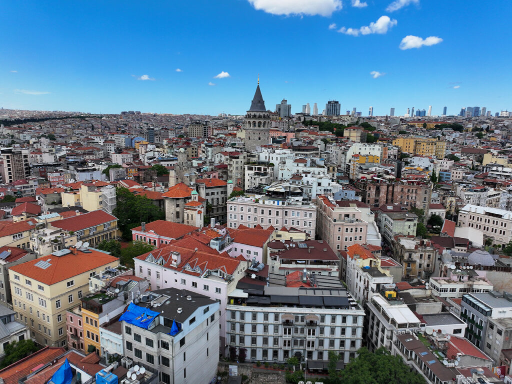 İstanbul’un Fethi’nin 573. yıl dönümünde kentin güzelliği havadan görüntülendi
